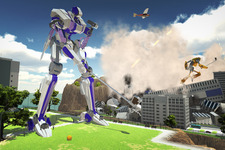 ハチャメチャ巨大ロボゴルフ！ PS4『100ft Robot Golf』プレイ映像 画像