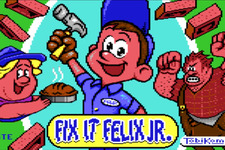 映画「シュガー・ラッシュ」の架空ゲーム『Fix-It Felix Jr.』コモドール64版が登場 画像