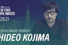 小島監督が第10回New York Videogame Awardsにて「Legend Award」を受賞―1月22日午前10時よりインタビュー上映 画像