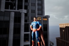 「Unreal Engine 5」によるスーパーマン風ゲームが無料配布中！「City サンプル」とフリーアセットを使用 画像