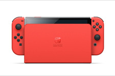 「Nintendo Switch（有機ELモデル） マリオレッド」10月6日発売―マリオやコインがさりげなくデザインされたモデルに 画像