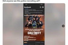 「ゲームを遊ぶのをやめて、コール・オブ・デューティに応えよ」…米警察が『CoD』モチーフの求人広告を掲載、批判を受けて謝罪 画像