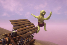 空からゴブリンが！ぶっ飛び物理演算シミュ『Watch Out For Goblins!』Steamストアページ公開中 画像