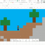 Excelで動作するファンメイド『Minecraft』がリリース、上司の目を盗んで地下へ潜れ！
