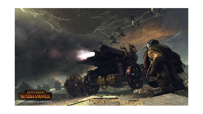 『Total War: WARHAMMER』ドワーフ勢力ゲームプレイ映像お披露目―飛行ユニット「ジャイロコプター」も