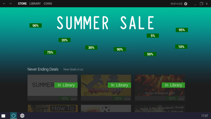 Steamサマーセールをゲーム化！？『Summer Sale』が配信開始―価格は98円