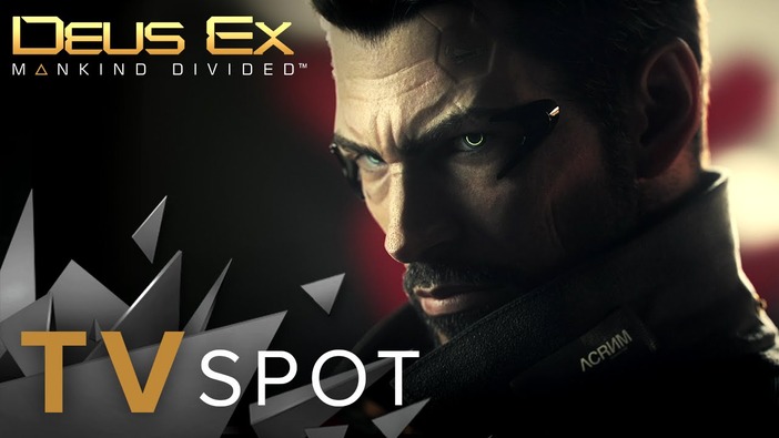 リリース迫る！『Deus Ex: Mankind Divided』海外TVCM映像