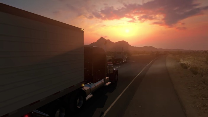 『American Truck Simulator』世界の広さを1.75倍にするWorld Rescaleアップデート公開！