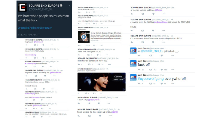欧州スクエニのTwitterが乗っ取り被害―暴言ツイートやフォロワーのブロックも