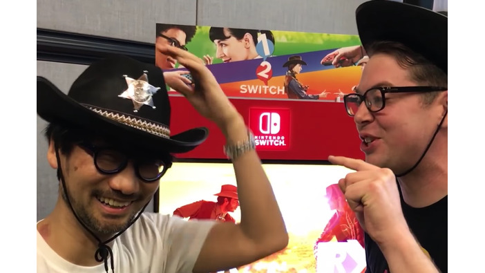 小島秀夫氏と元IGN記者が『1-2-Switch』に挑戦！荒野の早撃ち対決を制したのは…