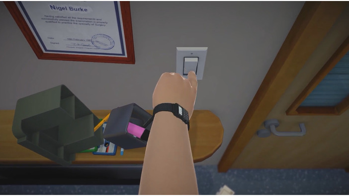 手術シム『Surgeon Simulator』が「スイッチ」に触れる謎の予告映像公開！