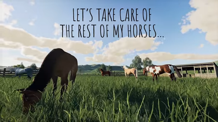 農業シム最新作『Farming Simulator 19』畜産における動物を紹介するトレイラーが公開！