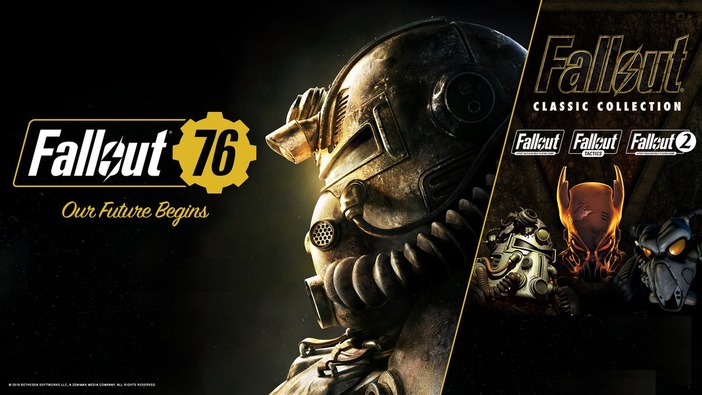2018年内に『Fallout 76』をプレイした全ユーザーに『Fallout Classic Collection』無料配布―PS4、Xbox Oneも対象に