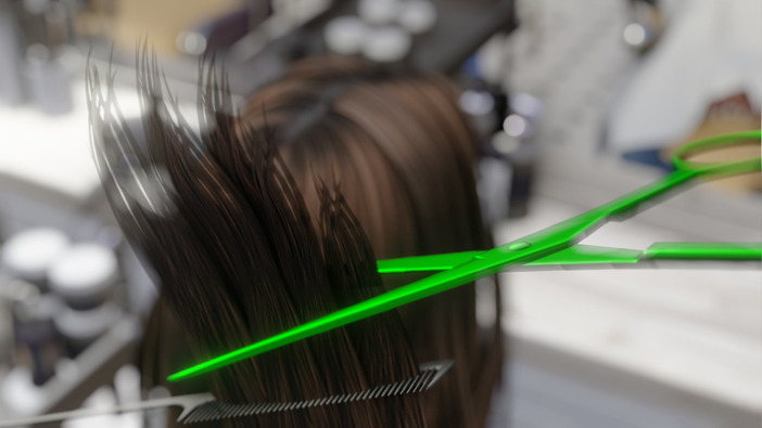 おしゃれヘアーで業界トップを目指す美容院シム『Hairdresser Simulator』トレイラー！