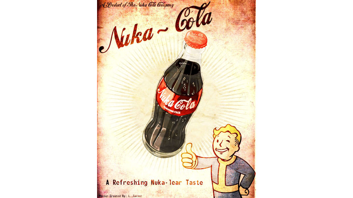 ZeniMaxが『Fallout』シリーズに登場する人気飲料Nuka Colaの商標を登録