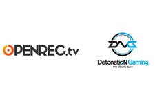 CyberZがDetonatioN Gamingとのスポンサー契約に合意、OPENREC.tvでのゲーム配信は9月からスタート 画像