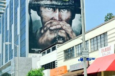 カリフォルニアに『Call of Duty: WWII』巨大広告…貼られた場所は『GTA V』のビルにそっくり？ 画像
