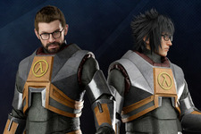 『FINAL FANTASY XV』が『Half-Life』とコラボ！ Steam版にゴードン・フリーマンの衣装登場 画像