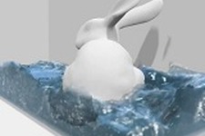 PhysXによる流体のリアルタイムデモ、「水」表現新境地 画像