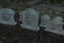 『FFXV』開発中止となったDLCを追悼する墓碑ModがSteamワークショップにて公開─安らかに眠れ… 画像