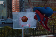 果たしてシュートは決まるのか…『Marvel's Spider-Man』バスケットボールをゴールに入れようと奮闘する検証動画 画像
