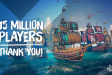 海賊アクションADV『Sea of Thieves』累計プレイヤー数1,500万人突破 画像