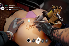 タトゥースタジオ経営シム『Ink Studio: Tattoo Artist Simulator』発表！顧客を満足させるタトゥーをデザインせよ 画像