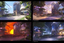 雰囲気チェンジでまるで別マップ！『オーバーウォッチ 2』ゲームエンジンに搭載された新技術「環境状態」が公開 画像