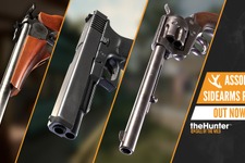 『theHunter: Call of the Wild』3種類のハンドガンを追加する武器DLC「Assorted Sidearms Pack」配信！ 画像