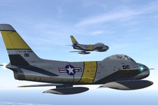 朝鮮戦争などで活躍した戦闘機F-86Fをリアルに再現したフライトシム『DCS: F-86F』が7月リリース予定 画像