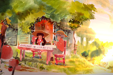 水彩画風に描かれるフランスの田舎で幼少期を追憶するADV『Dordogne』現地時間6月13日リリース 画像