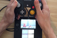 ニンテンドー2DSにゲームキューブコントローラーを接続！大改造を施したゲームプレイ映像 画像