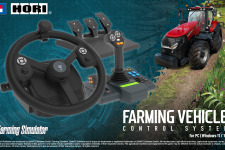 本格農業シムをトラクターみたいなコントローラーで遊んでみない？ホリが『Farming Simulator』専用コンのモニターを募集 画像
