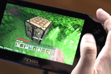 PS Vita版『Minecraft』が欧米でリリース― 公式直撮り動画も 画像