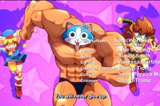 へぇ…マッチョな子猫ちゃんですか…キュートでパワーな筋肉ADV『KinnikuNeko: SUPER MUSCLE CAT』で地球を守るのだ！【プレイレポ】 画像