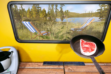 愛車で車中泊ひとり旅どこまでも…サバイバル要素もあるキャンピングカーシム『Vanlife Camping Simulator』発表 画像