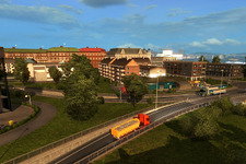 『Euro Truck Simulator 2』のDLC「Scandinavia」最新ショットお披露目―大都市オスロの風景 画像