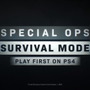 『CoD:MW』「Special Ops」サバイバルモードは約1年間のPS4向け時限独占に