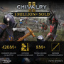 合計キル数4億2千万、そのうち3万人は「ホウキ」で倒された！『Chivalry 2』販売本数100万本突破が報告