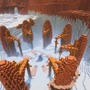 『BotW』ゲルド砂漠を『マイクラ』で再現！圧倒的ディテールの神獣ヴァ・ナボリスや七人の英雄