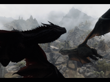 『スカイリム』に「ゲースロ」前日譚ドラマ「ハウス・オブ・ザ・ドラゴン」から3体のドラゴンを参戦させるMod公開 画像