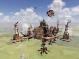 襲い来る海賊たちを蹴散らしながら世界を旅するオープンワールド空中都市建築シム『Airborne Empire』正式発表！ 画像