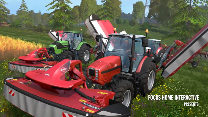 コンソール版『Farming Simulator 15』マルチプレイトレイラー、複数人で作業効率アップだ！