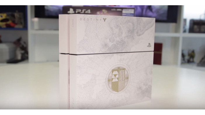 白に金の紋章が輝く『Destiny The Taken King』の限定版PS4開封！全ガーディアン垂涎の品