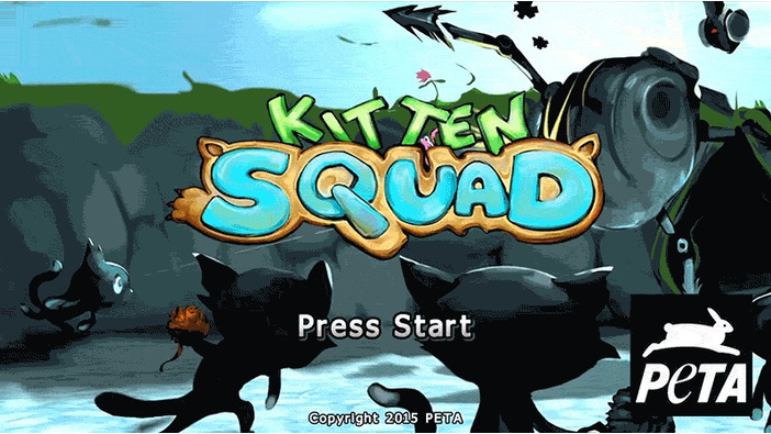 動物擁護団体PETAがオリジナルゲーム『Kitten Squad』を北米PS4で配信―子猫達が動物虐待ロボと戦う