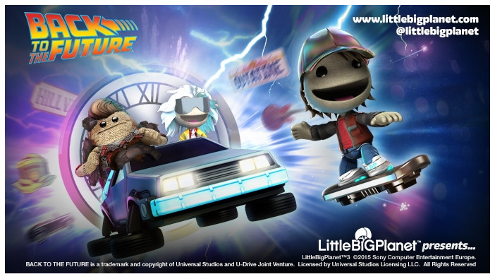 『LittleBigPlanet 3』に「バック・トゥ・ザ・フューチャー」DLCが配信！