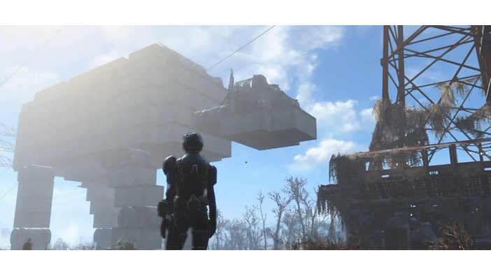 圧巻のスケール！『Fallout 4』で「スター・ウォーズ」AT-ATを再現、内部には居住スペースも