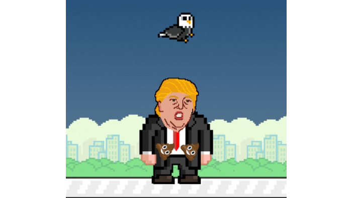 お騒がせ大統領候補トランプ氏題材のゲーム、米iTunes Storeで上位に