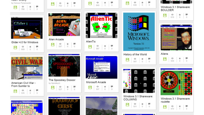 「Windows 3.1」対応ゲーム1000本以上が公開中！往年の名作をブラウザからプレイ