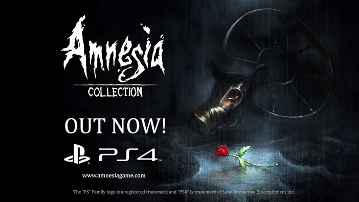 あの恐怖が到来！ PS4版『Amnesia: Collection』が海外発売―ローンチトレイラー披露